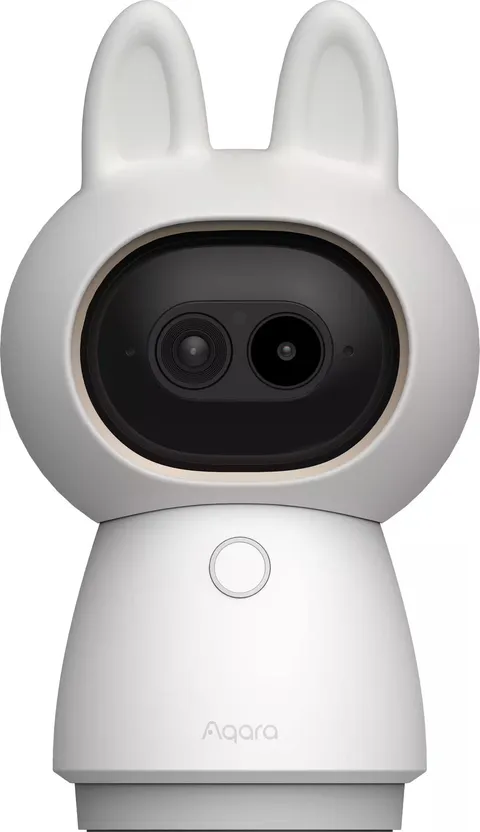 Aqara - 4K Dual-Lens Camera Hub G350, Indoor Camera 9X Zoom, 360° Pan/Tilt, A...