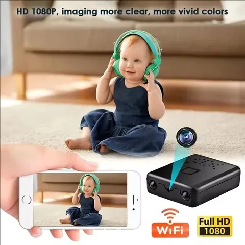 2025 Smart Mini WiFi Camera Wireless 1080P HD Night Cam w/Battery Home Security