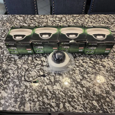 Vitek VTD-MVP2810WDR Security Cameras Vandal-Resistant Outdoor – Lot Of 5 