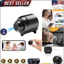 Compact Indoor Outdoor Wireless Camera - App Control with 26ft Night Vision