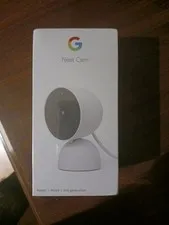 Google Nest Cam Indoor Wired 2nd Gen Security Camera – 1080p HD, Wi-Fi, Night