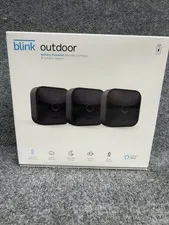 Blink Outdoor Battery-Powered Wireless Security Camera 3rd Gen 3-Pack,New/Sealed