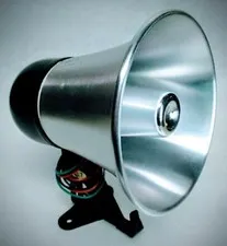 Safe House 49-488D Dual-Sound Electronic Siren with Exterior Mounting Box. NOS