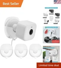 3-Pack No Drill Blink Camera Mounts - Hassle-Free Adhesive Wall Brackets