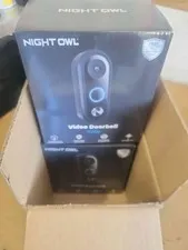 Night Owl 1080p Video Doorbell with Mount (Doorbell only) pack of 2