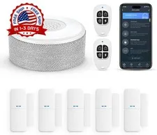Alarma Para Casa Kit Ventanas De Seguridad Alarmas House Home Inalambrico Sirena