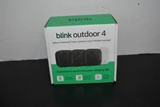 Blink Outdoor 4 - Wireless Surveillance Camera System  3 Cameras + Sync Module