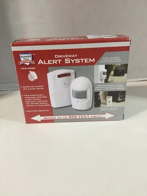 Bunker Hill 93068 Wireless Driveway Alarm Alert Security System