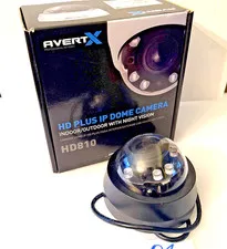 AvertX HD810 IR 4MP IR Autofocus Zoom Indoor/Outdoor IP Dome Camera - 01