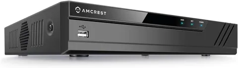Amcrest NV4116-HS 720p/1080p 3MP-8MP 4K NVR  HDD Not Included Renewed