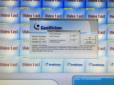32CH GEOVISION 8TB GV-NVR (32CH 3rd party IP Cameras) Add on 16ch GV-800 Card