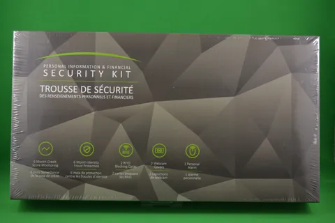 TGI Personal Information & Financial Security Kit  2 RFID Card  1 Alarm NEW
