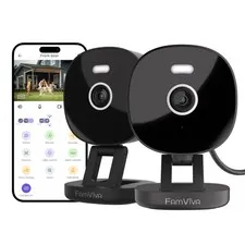 2K Wired, Outdoor/Indoor for Home, Pet, Baby, Nanny, IP65 Waterproof Color Ni...