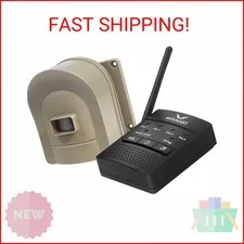 1/2 Mile Hosmart Driveway Alarm Wireless Sensor System & Driveway Sensor Alert S