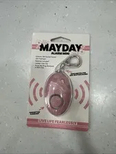 Mayday Alarm Mini LED Flashlight 100 Decibel Sound Batteries Included NEW PKG