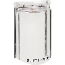 Safety Technology International Bopper Stopper, Clear, 3-1/4in.Wx1-3/4in.D