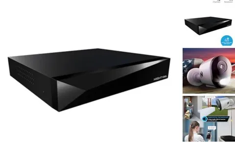  2-Way Audio (no HD Included) - Add 12 Channel 4K DVR with Customizable Storage