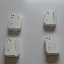 SET OF 4 Ring Z-Wave Door/Window Contact Sensor 5AT3S2 4SD1SZ-0EN0 White