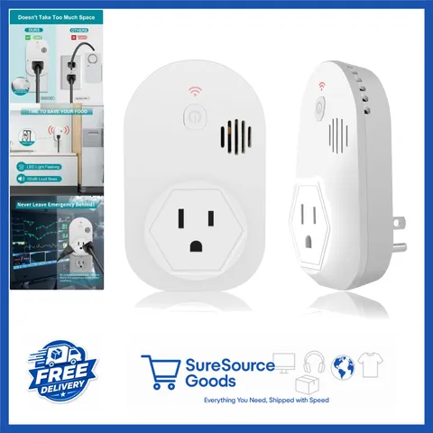 Power Failure Alarm 80dB Siren with Rechargeable Battery for High-Power Devices