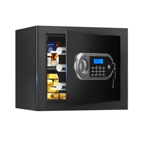 1.3 Cuft Small Fire Proof Safe for Home Documents, Anti-theft Safes for Home ...