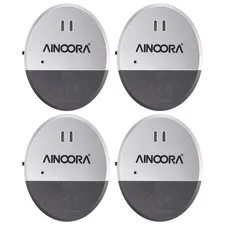 Window Alarms 4 Pack, 130dB Loud Glass Break Sensor & Vibration Alarm for Hom...