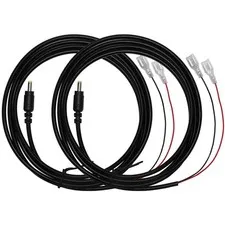 2 Pcs 4.0x1.7mm DC Plug Durable Chew-Resistant Power Cable for Trail Camera,C...