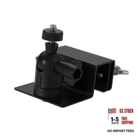 Gutter Mount for Outdoor Security Camera, Solar Panel Adjustable 1/4" Screw