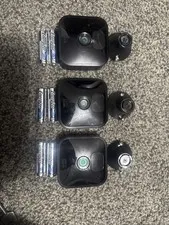 Blink Outdoor Wireless 3-Camera with Smart Door Bell and Sync Module 2 White