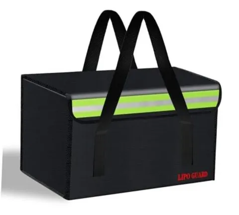 300 * 200 * 200mm Ebike Battery Safe Bag Lipo Fireproof Bag Large 300*200*200mm