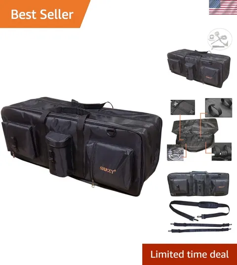 Metal Detector Carry Bag Portable Waterproof Canvas Storage Bag Double-layer ...