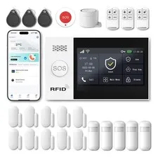 WiFi Wireless Alarm System for Home Security - 24/7 Protection Smart Home Dev...