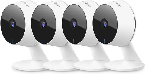 LaView 1080P Indoor Security Camera 4pcs Wi-Fi Home Surveillance Night Vision