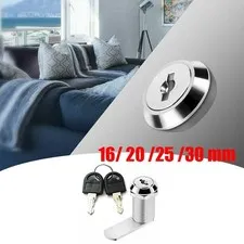 Lock For Cabinet Mailbox Drawer Cupboard Locker 16/20/25/30mm For Door