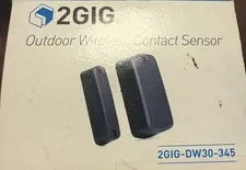 2GIG Outdoor Wireless Contact Sensor 2GIG-DW30-345 Pool Gate Door Security
