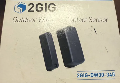2GIG Outdoor Wireless Contact Sensor 2GIG-DW30-345 Pool Gate Door Security