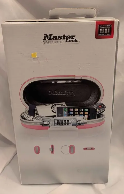 Master Lock SafeSpace Portable Personal Safe