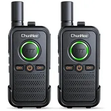 Hands-Free Voice Intercom for Elderly & Caregivers - 2 Pack