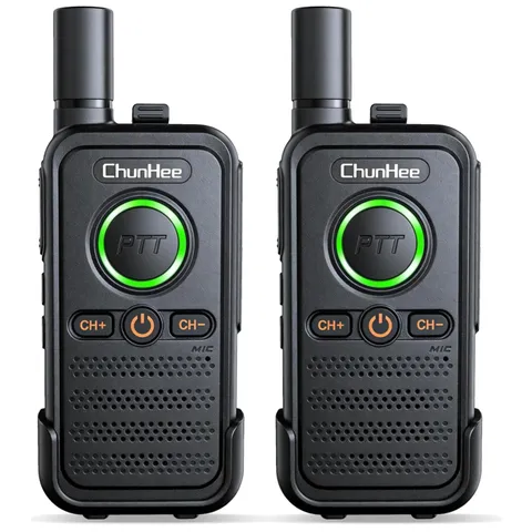 Hands-Free Voice Intercom for Elderly & Caregivers - 2 Pack