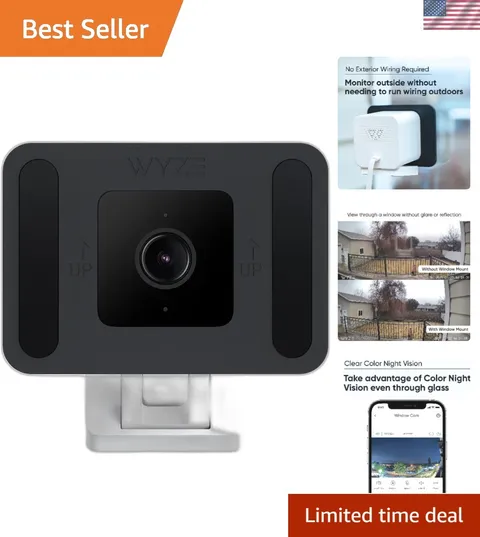Window Mount for Camera OG, v3, v3 Pro & v4 - Clear Views Without Glare