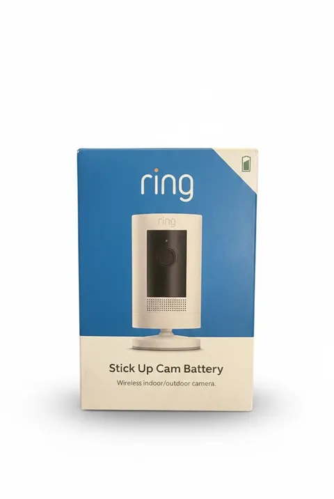 Ring Stick Up Cam Battery 3rd Gen White NEW Sealed 1080p Camera