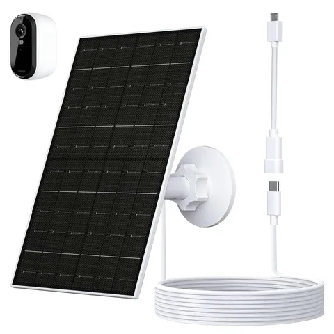 7W Solar Panel for Arlo Essential 2K XL & Spotlight Cameras with 1 Pack