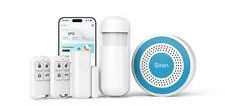 Alarm System for Home Security WiFi+4G,Smart Door/Window Alarm Systems Kit wi...