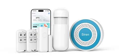 Alarm System for Home Security WiFi+4G,Smart Door/Window Alarm Systems Kit wi...