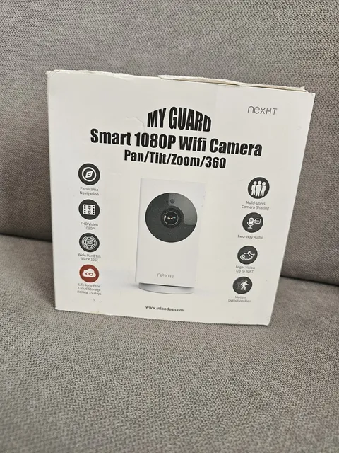My Guard Smart 1080P Wi-Fi Camera Pan Digital Tilt and Zoom/360 Indoor