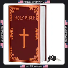 Diversion Book Safe Storage Box with Security Key for Money Jewelry Documents