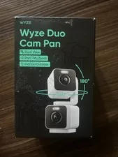 Wyze Duo Cam Pan 2K 360° Indoor/Outdoor Security Camera Color Night Vision