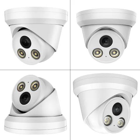 Vikylin 4MP IP Camera PoE Full Color Metal w/ Audio Wired H.265+ Open Box