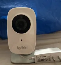 Belkin - WiFi HD Camera F7D7606v1 With Power Cord.