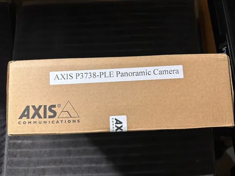 Axis P3738-PLE Panoramic Camera With Axis T94N01D Pendant Kit
