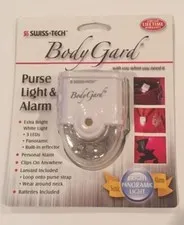 [pppppp'ppSwiss+Tech BodyGard Personal Security Alarm Purse Light Lanyard - New 